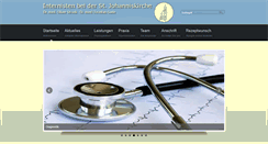 Desktop Screenshot of praxis-johanniskirche.de